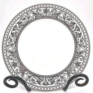 Wedgewood China Unique Dragon Pattern " Contrasts" 8" Salad Dish Made In England